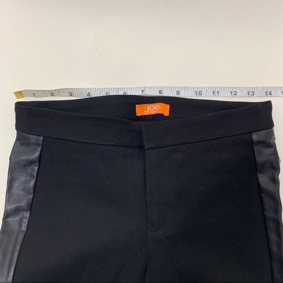 Joe fresh black pants with faux leather - Picture 2 of 6